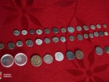 Stare monety na stoliku