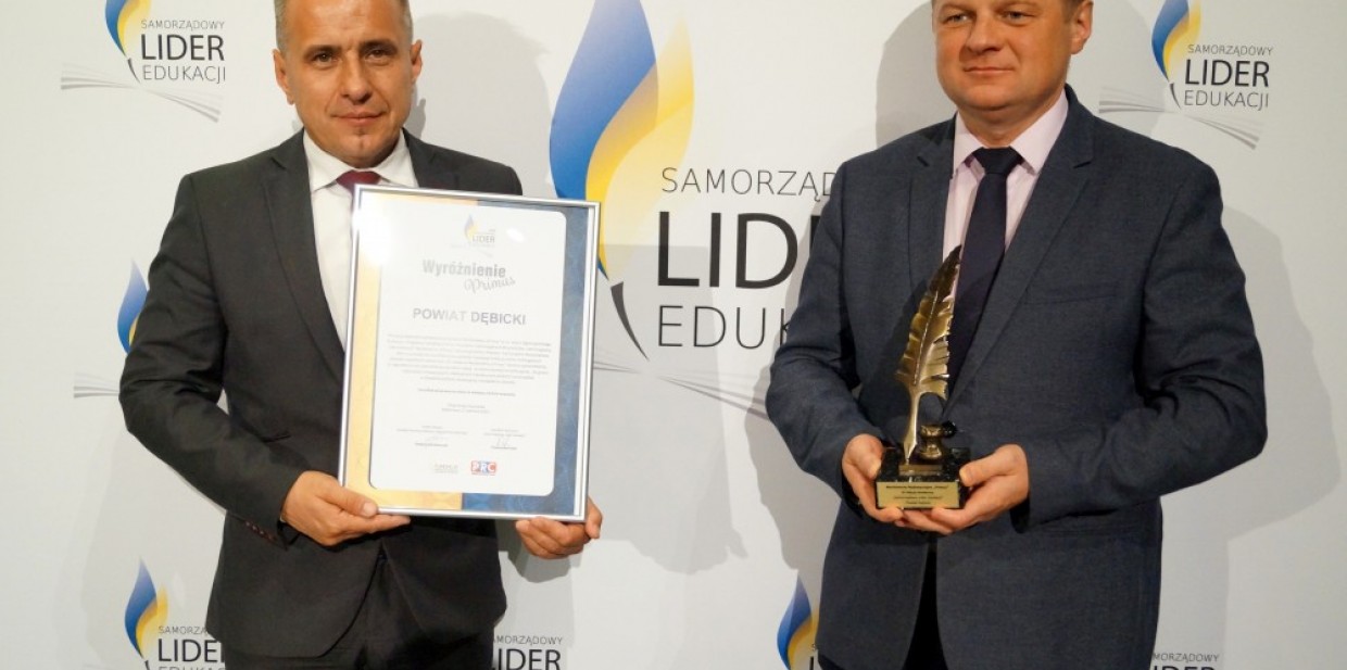 Powiat z prestiżowym certyfikatem „Samorządowy Lider Edukacji” i wyróżnieniem Primus!