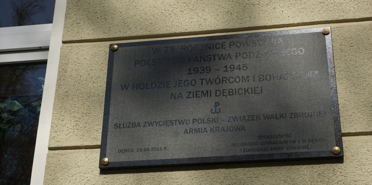 W Dębicy uczczono pamięć Polskiego Państwa Podziemnego