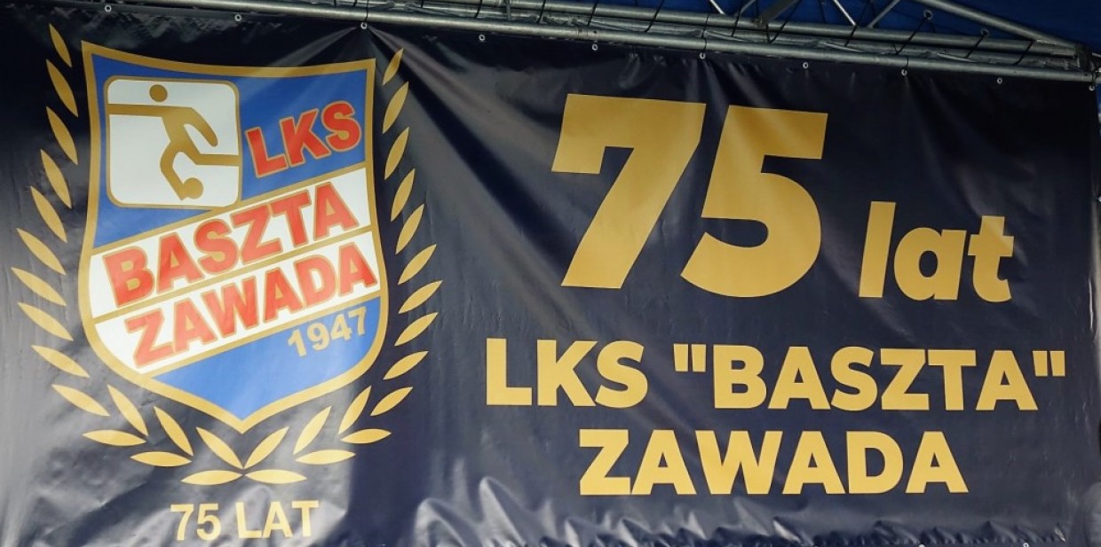 Wicestatosta złożył gratulacje z okazji 75-lecia LKS BASZTA Zawada 