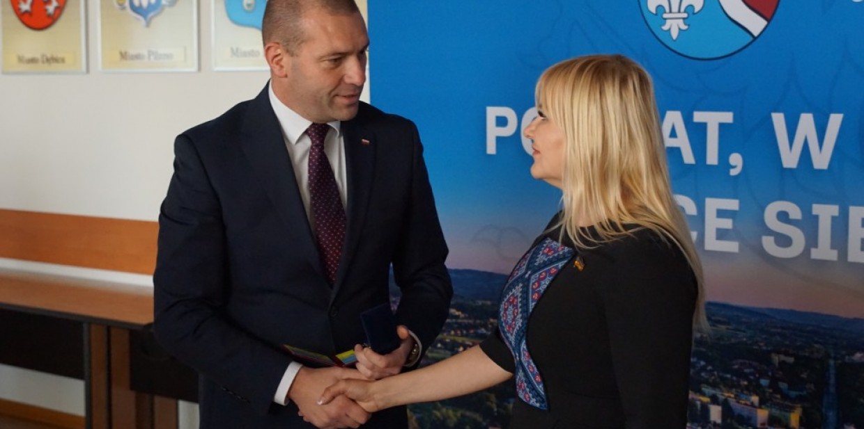 Burmistrz ukraińskiego Tarnopola dziękuje mieszkańcom powiatu za pomoc i wsparcie