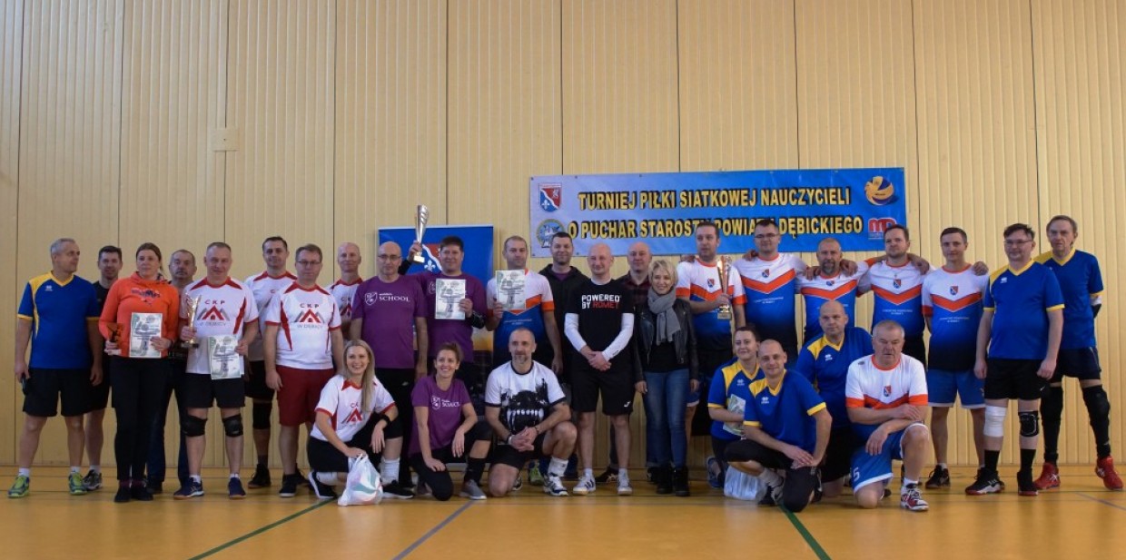 XXI Turniej Piłki Siatkowej Nauczycieli Powiatu Dębickiego
