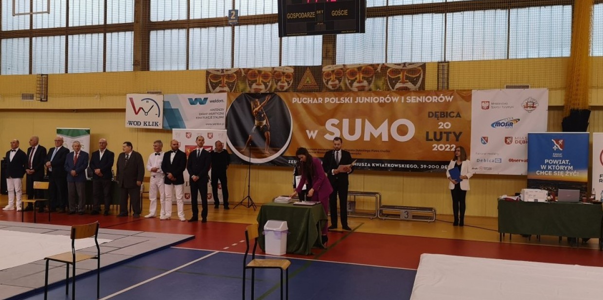 Puchar Polski Seniorów i Juniorów w Sumo 2022 zakończony
